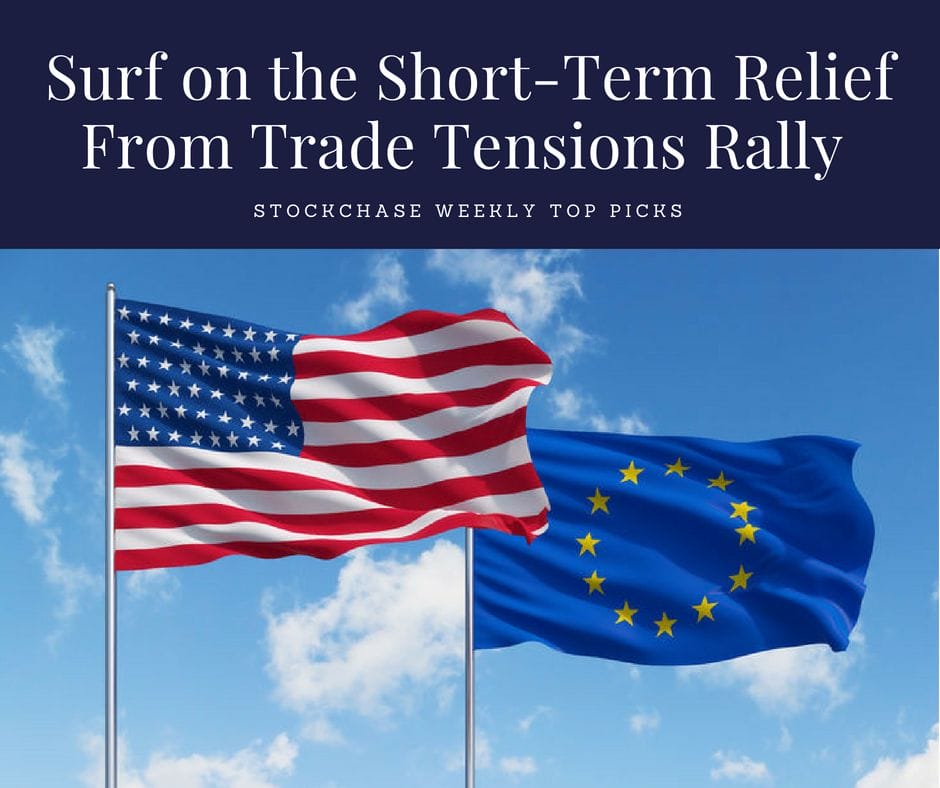 Surf on the Short Term Relief From Trade Tensions Rally
